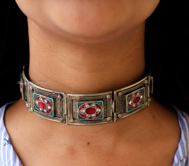 Qurbat Kundan Marwari Necklace