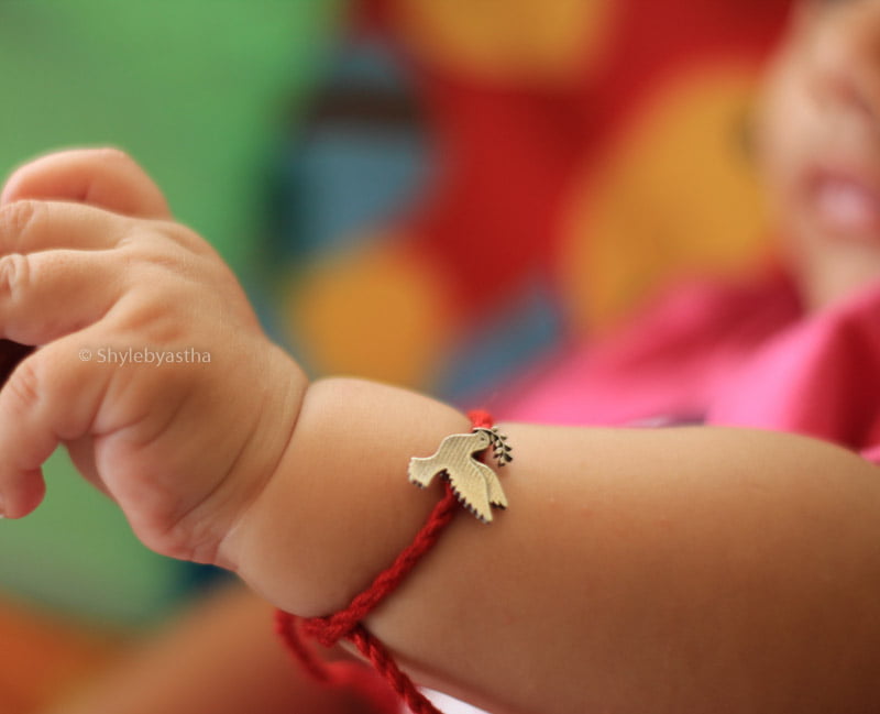 Adya Fine Dove Rakhi