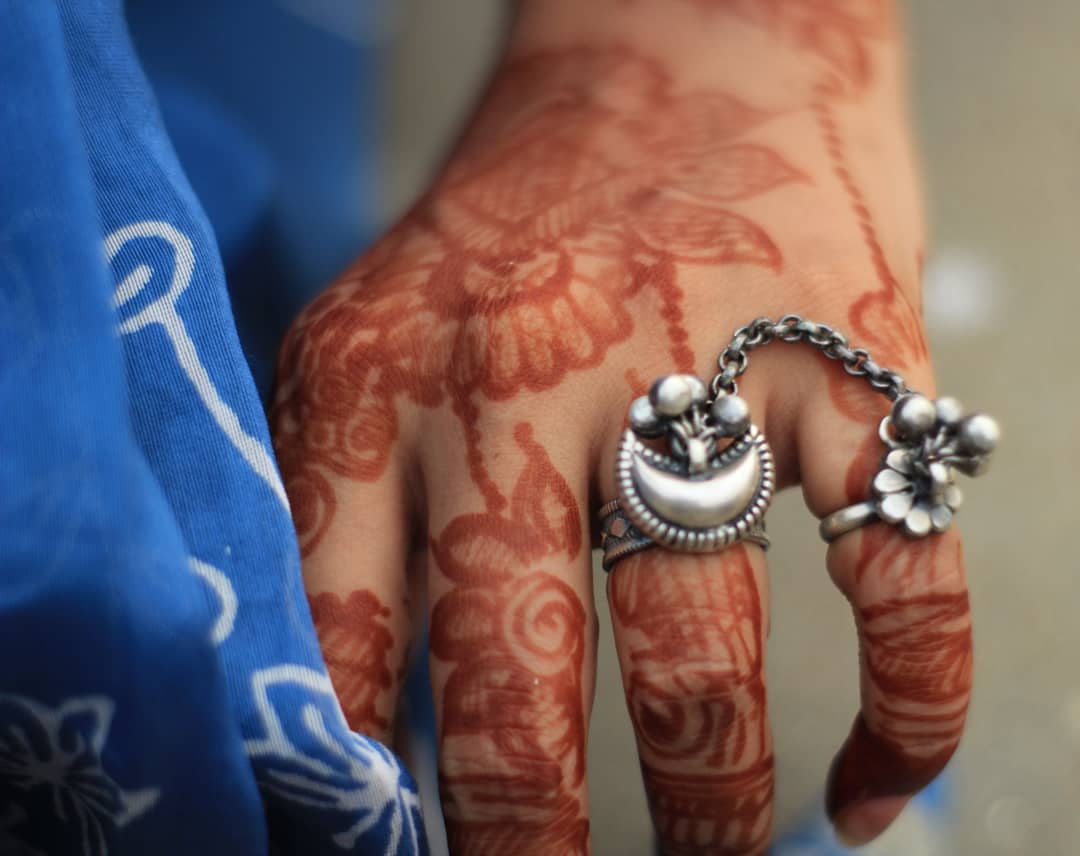 Moh Quirky Dual Chained Ring