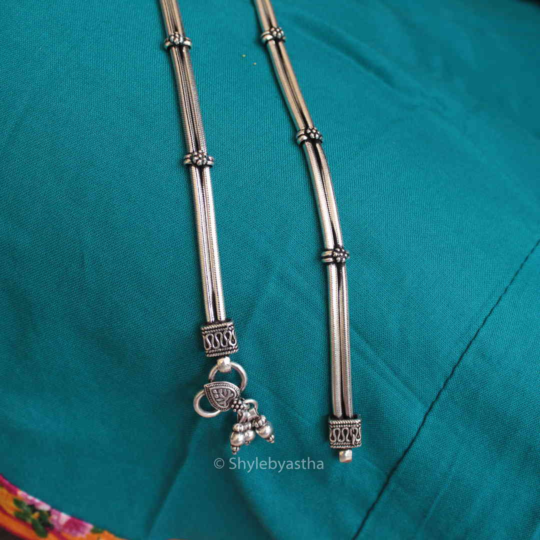 Dulari 2 Layered Anklets