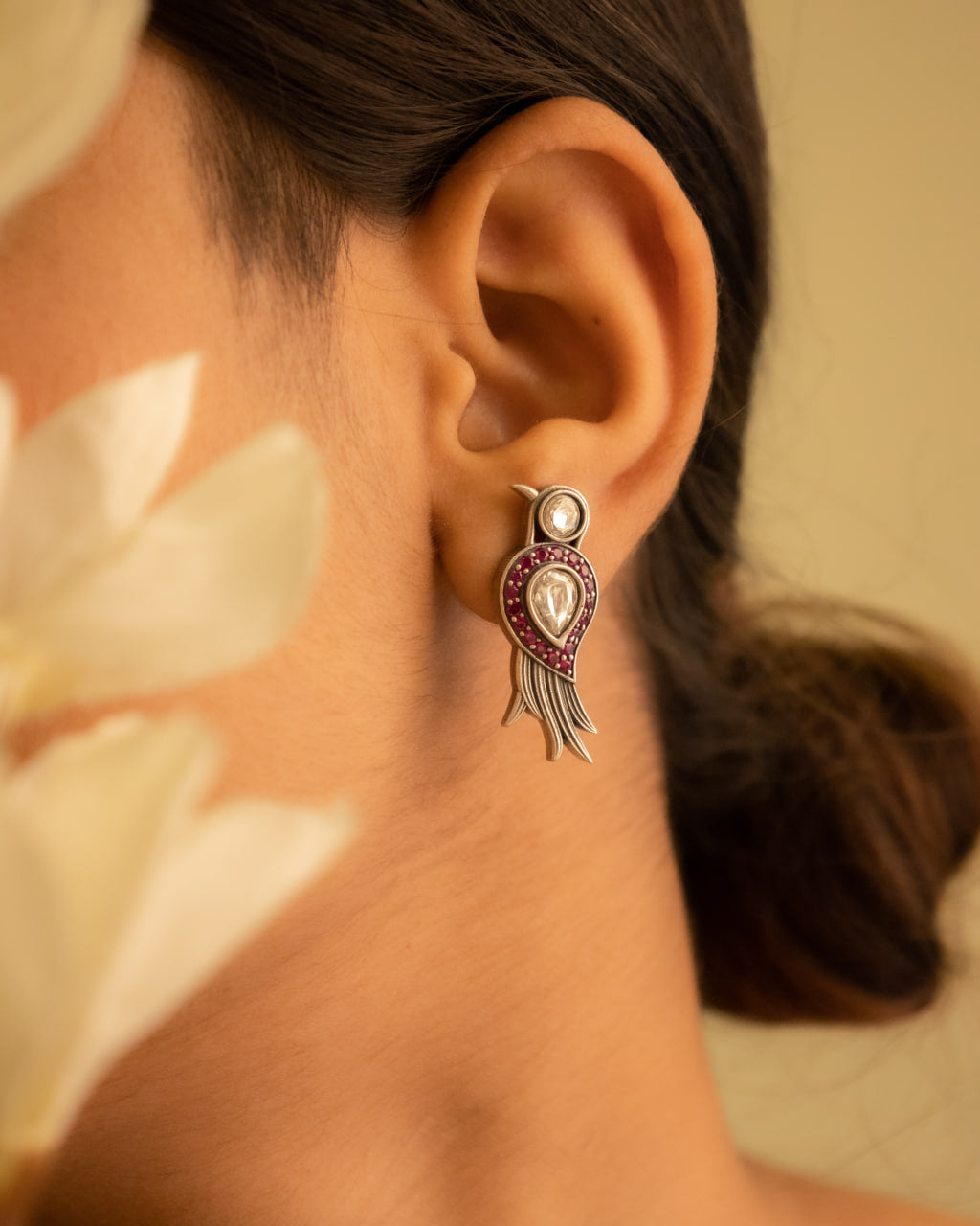 Dulari Chidiya Sadabahaar Stud Earring