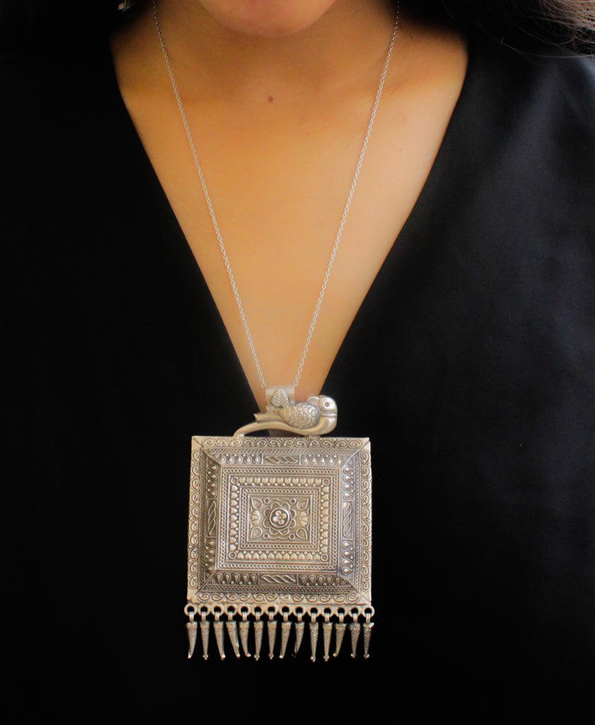 Dulari Fine Detailed Art Pendant