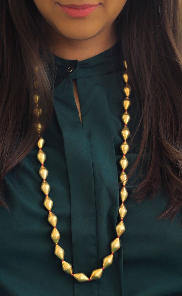 Dulari Single Layer Gold Mala