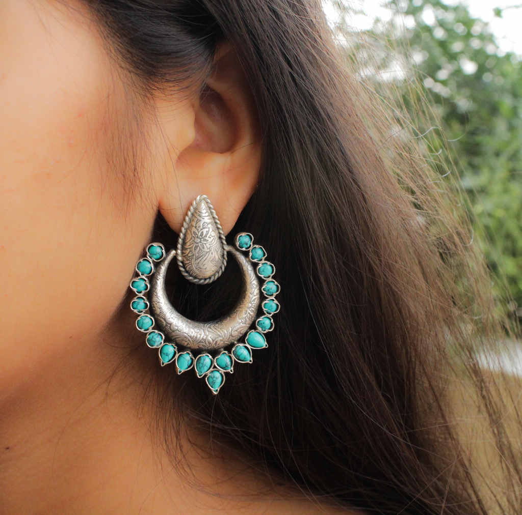 Essence Turquoise Antique Studs