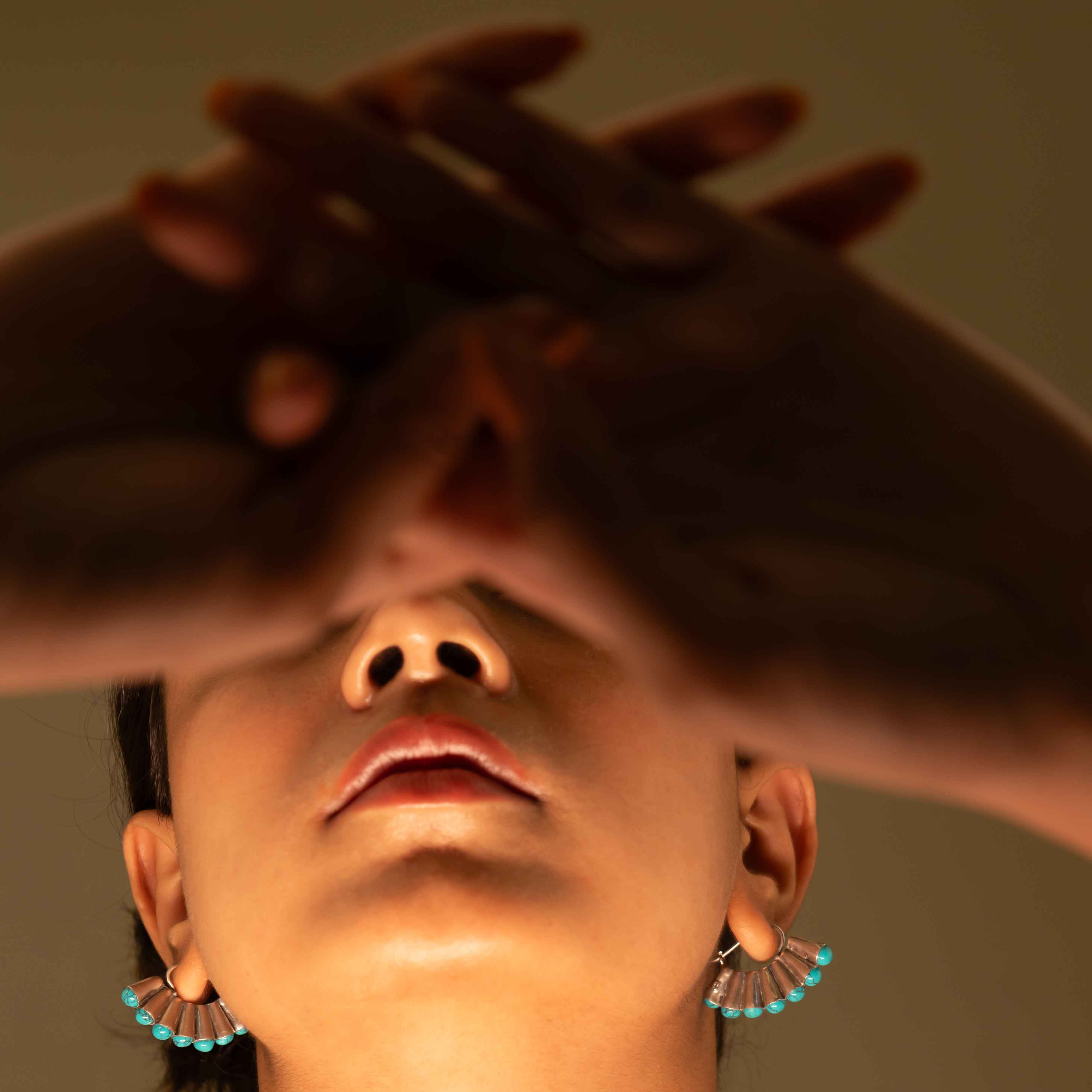 Essence Turquoise Classic Hoop Earring