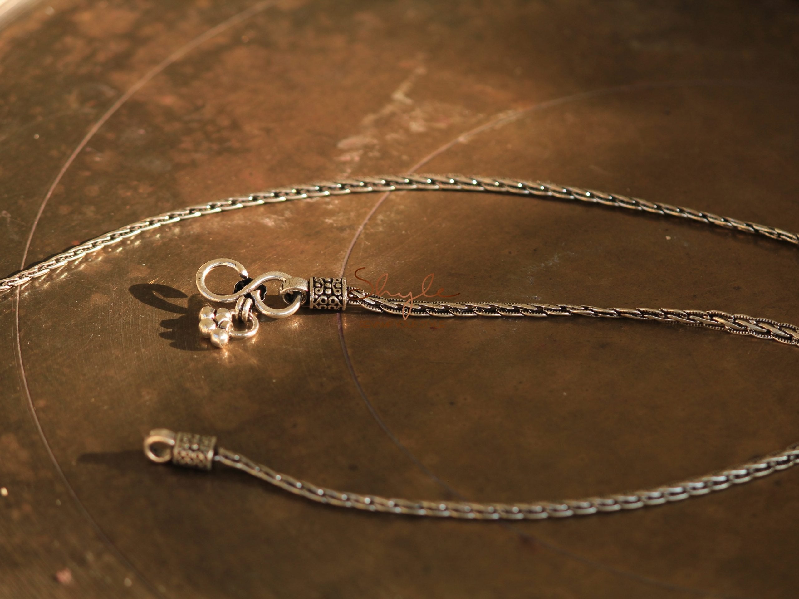 Moh Intricate Mini Braids Anklet Pair