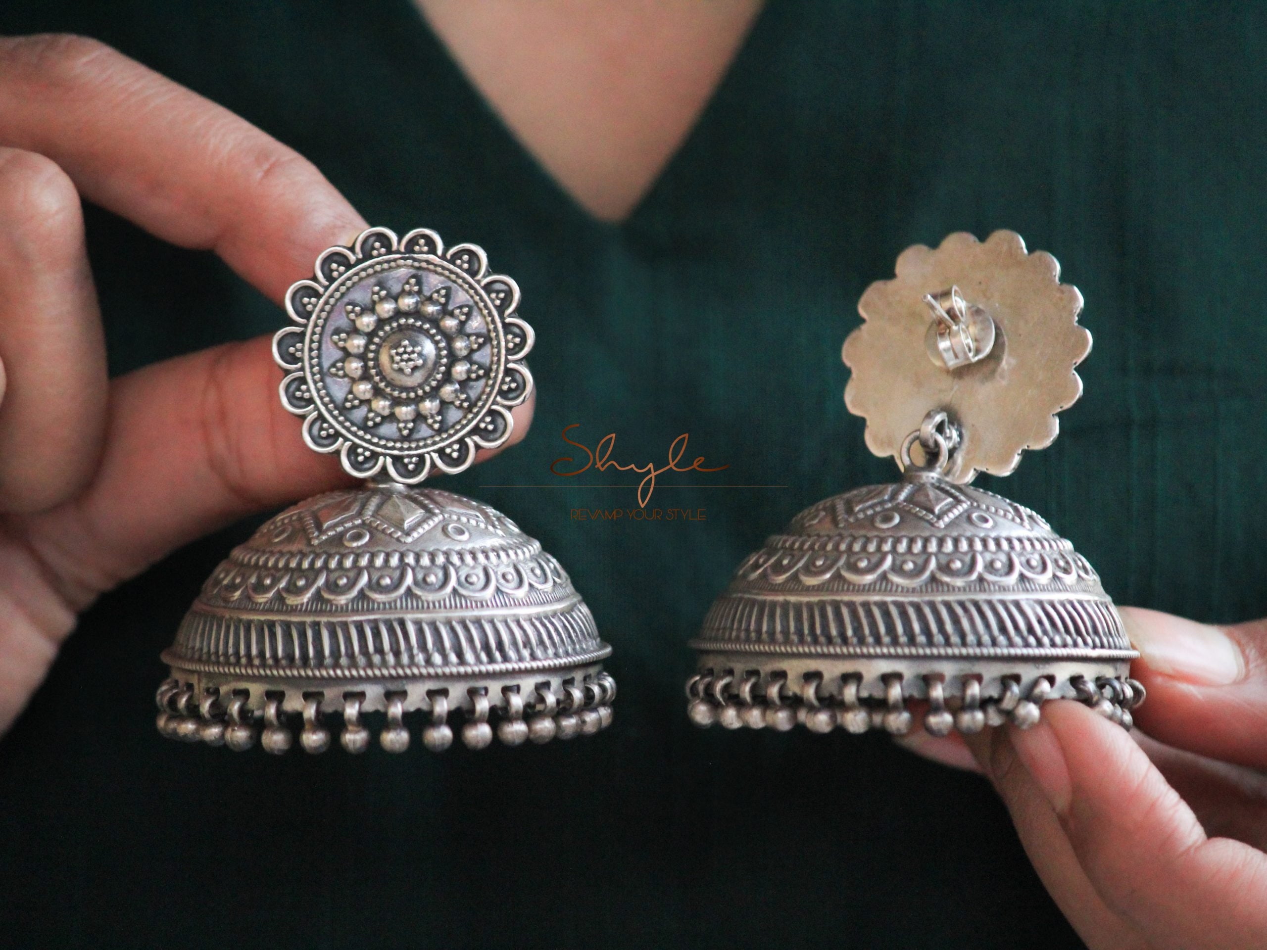 Tattva Classic Intricate Jhumka