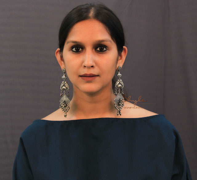 Anvaya Intricate Layered Statement Earrings