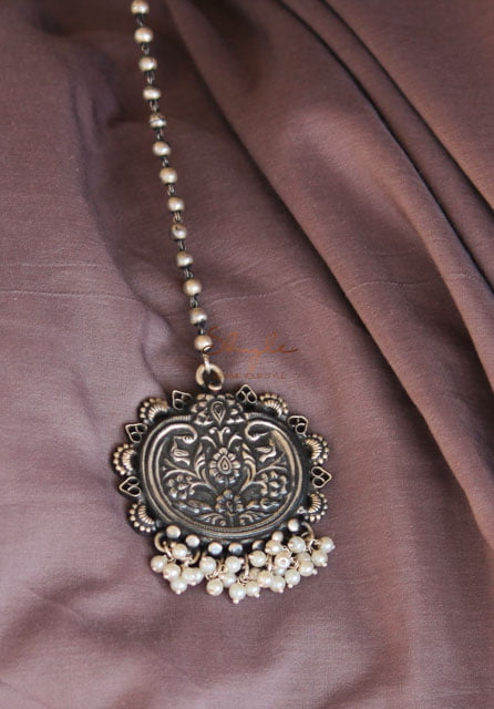 Anvaya Intricate Flora Detailed Maangtika