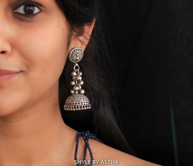 Jhumri Intricate Ghughri Jhumka