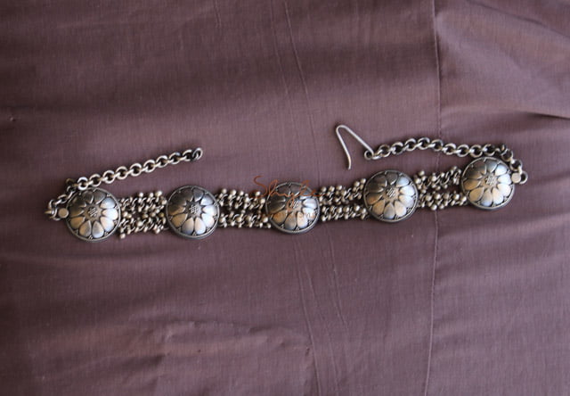 Moh Vintage Inspired Petal Ghughri Choker