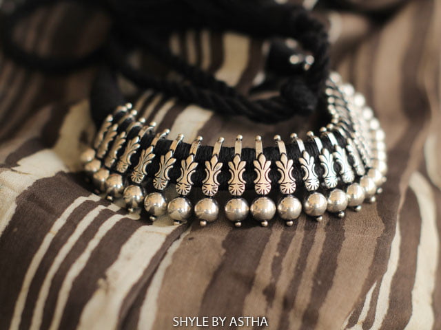 Anvaya Fine Ball Necklace