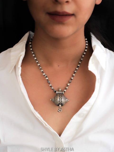 Adya Inticate Vintage Inspired Necklace