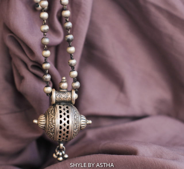 Adya Inticate Vintage Inspired Necklace