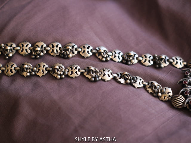 Tattva Ghughri Mini Parrot Necklace
