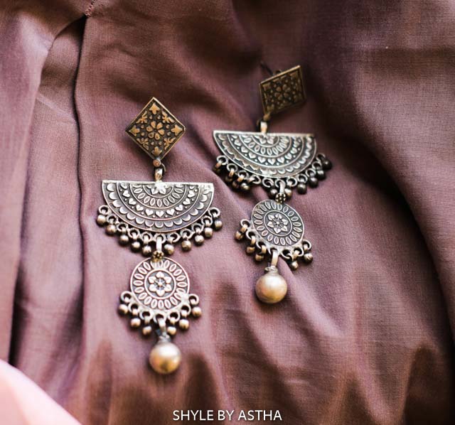 Dulari Intricate Layered Earrings