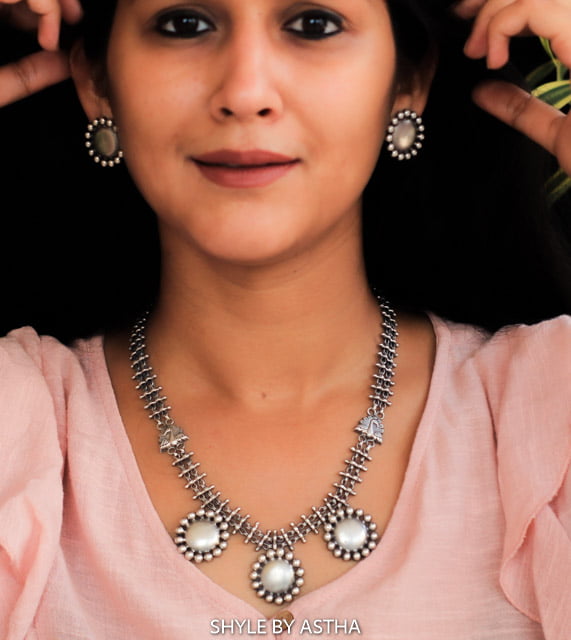 Moh Fine Flora Necklace Set