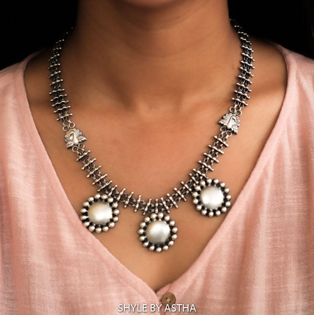 Moh Fine Flora Necklace Set