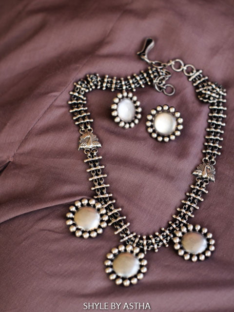 Moh Fine Flora Necklace Set