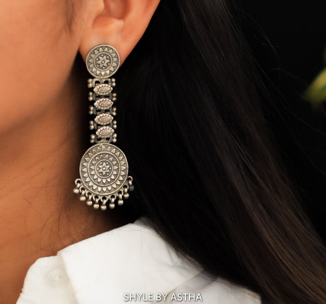 Anvaya Intricate Sequence Earrings