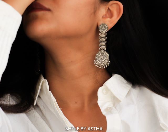 Anvaya Intricate Sequence Earrings