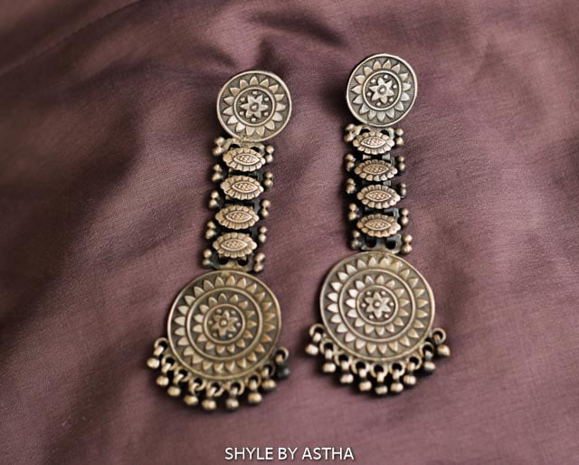 Anvaya Intricate Sequence Earrings