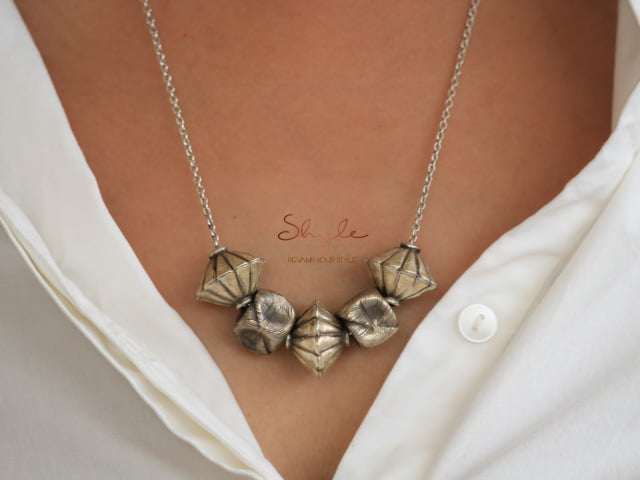 Mizoya Vintage Inspired Quirky Necklace