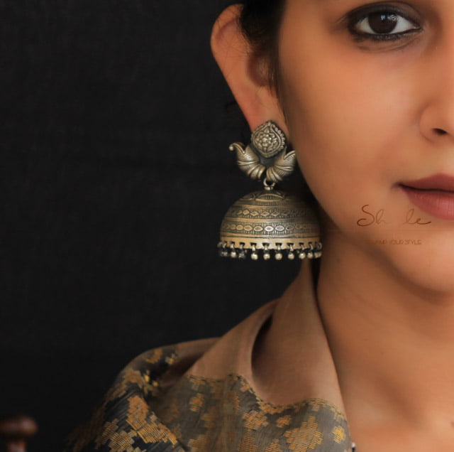 Tattva Intricate Classic Jhumka model