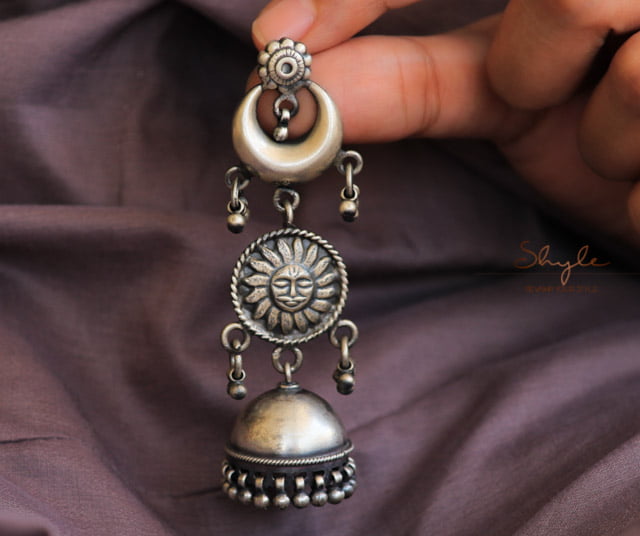 Mizoya Surya Layered Jhumki