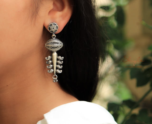 Mizoya Quirky Intricate Earrings