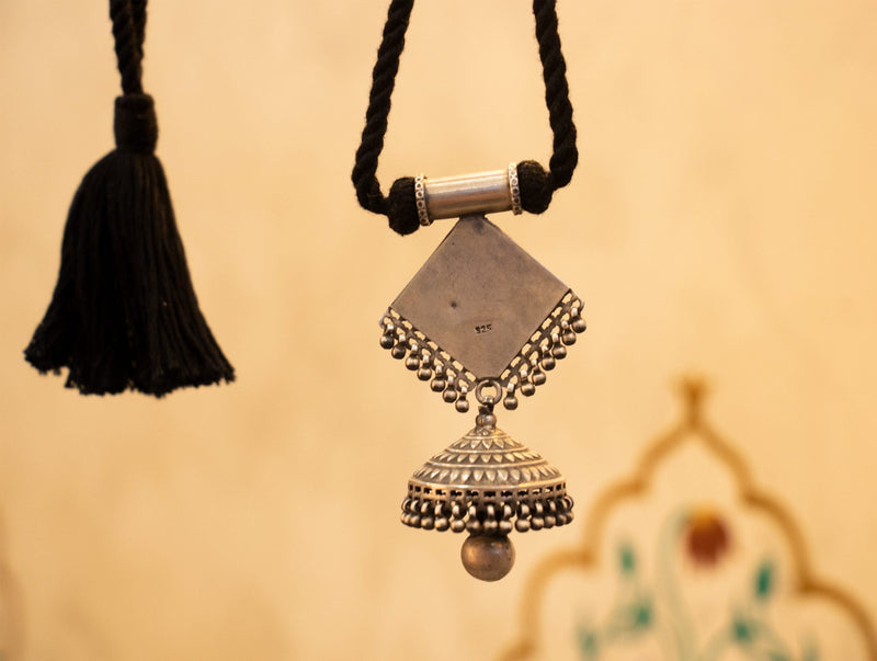 Mizoya Intricate Jhumka Dori Versatile Necklace