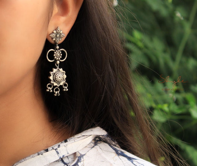 Mizoya Intricate Quirky Earrings