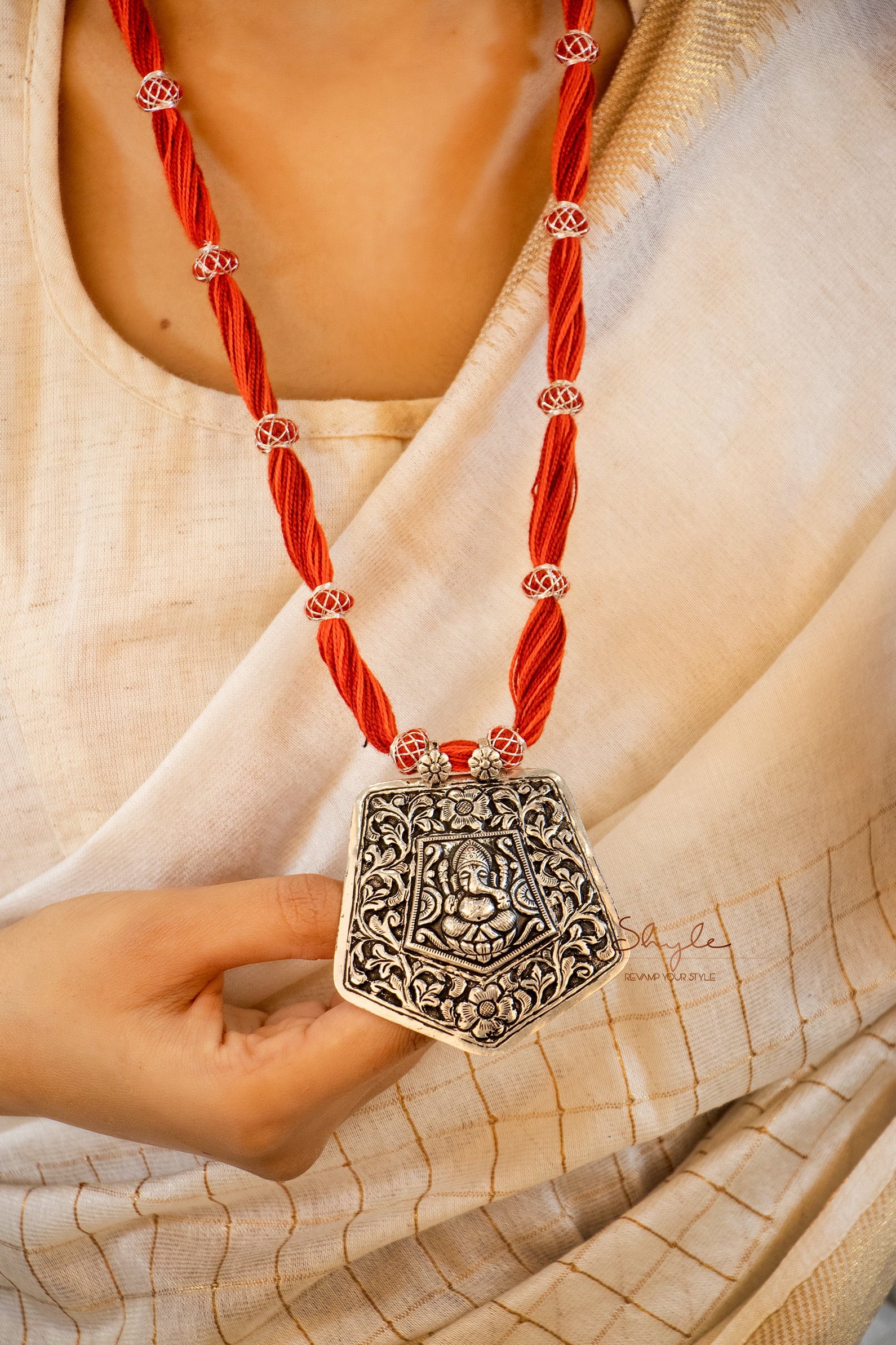 Anvaya Chitai Ganesha Classic Necklace