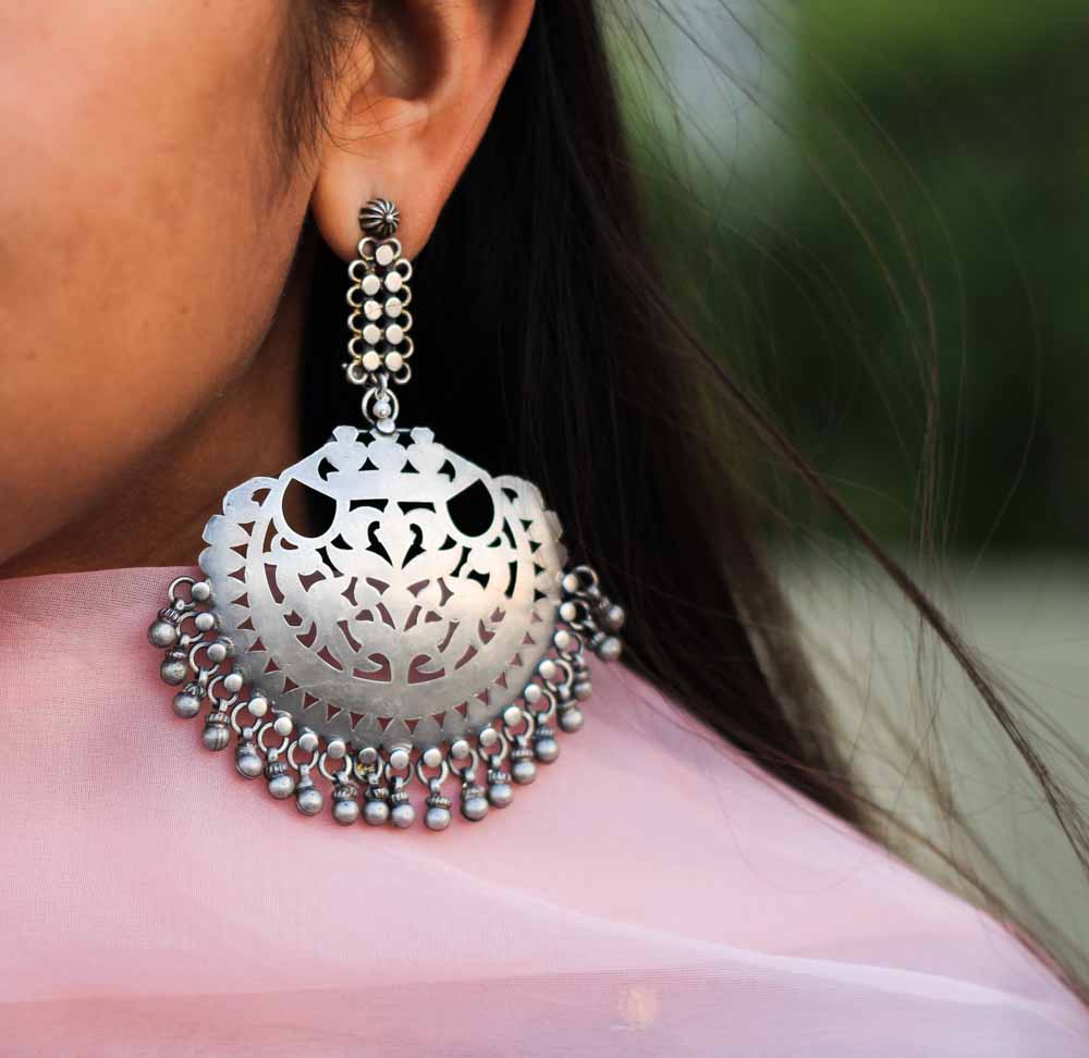 Tattva Classic Carved Earrings