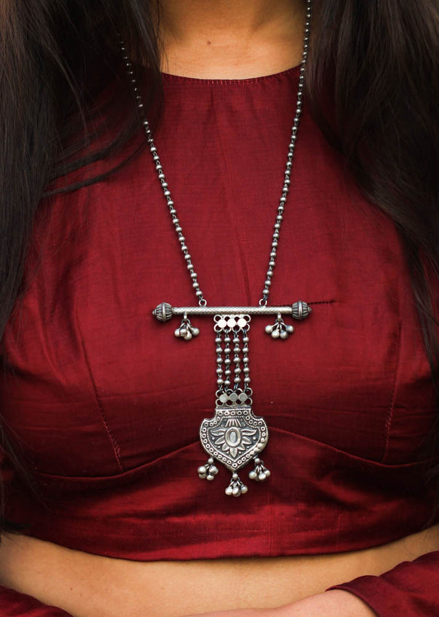 Mizoya Detailed Jali Necklace