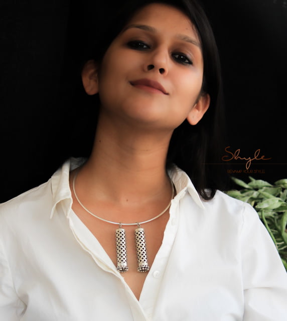 Dulari Intricate Jharonkha Inspired Necklace