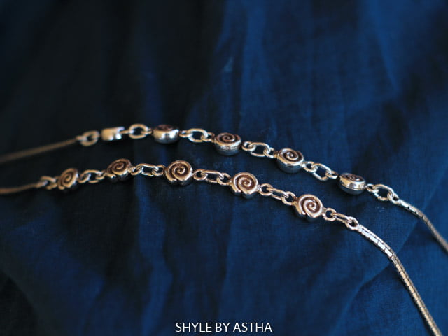 Anvaya Spiral Anklet