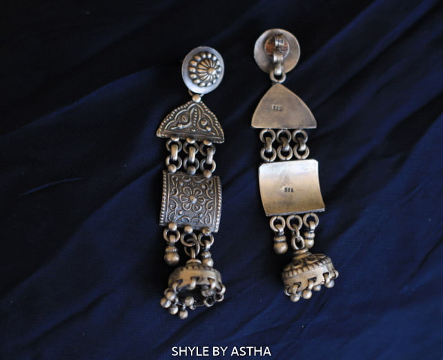 Anvaya Intricate Layered Jhumki