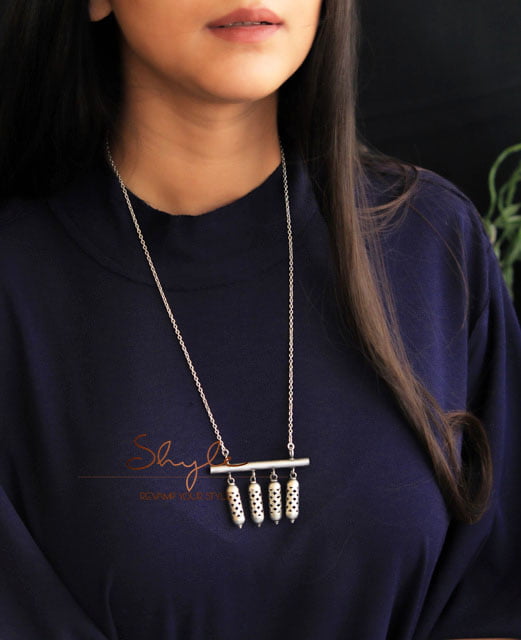 Qurbat Fine Jharonkha Sequence Necklace