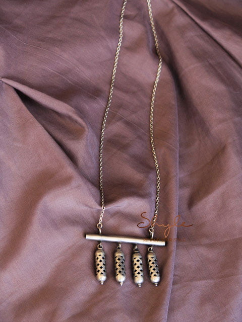 Qurbat Fine Jharonkha Sequence Necklace
