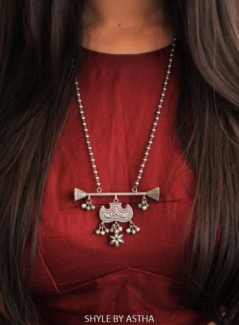 Adya Tribal Art Necklace