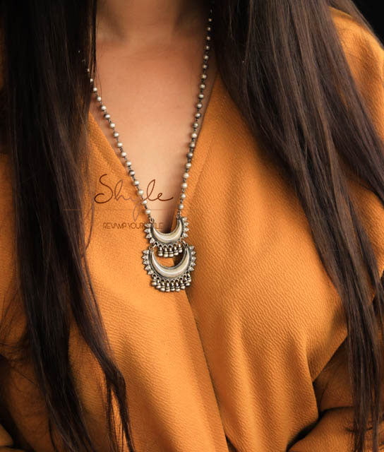 Adya Dual Chandra Necklace