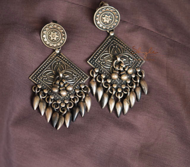 Anvaya Intricate Ghughri Earrings