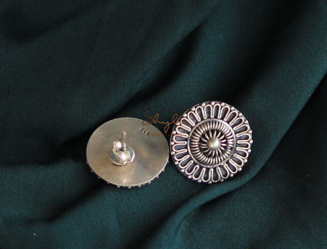 Adya intricate classic studs front