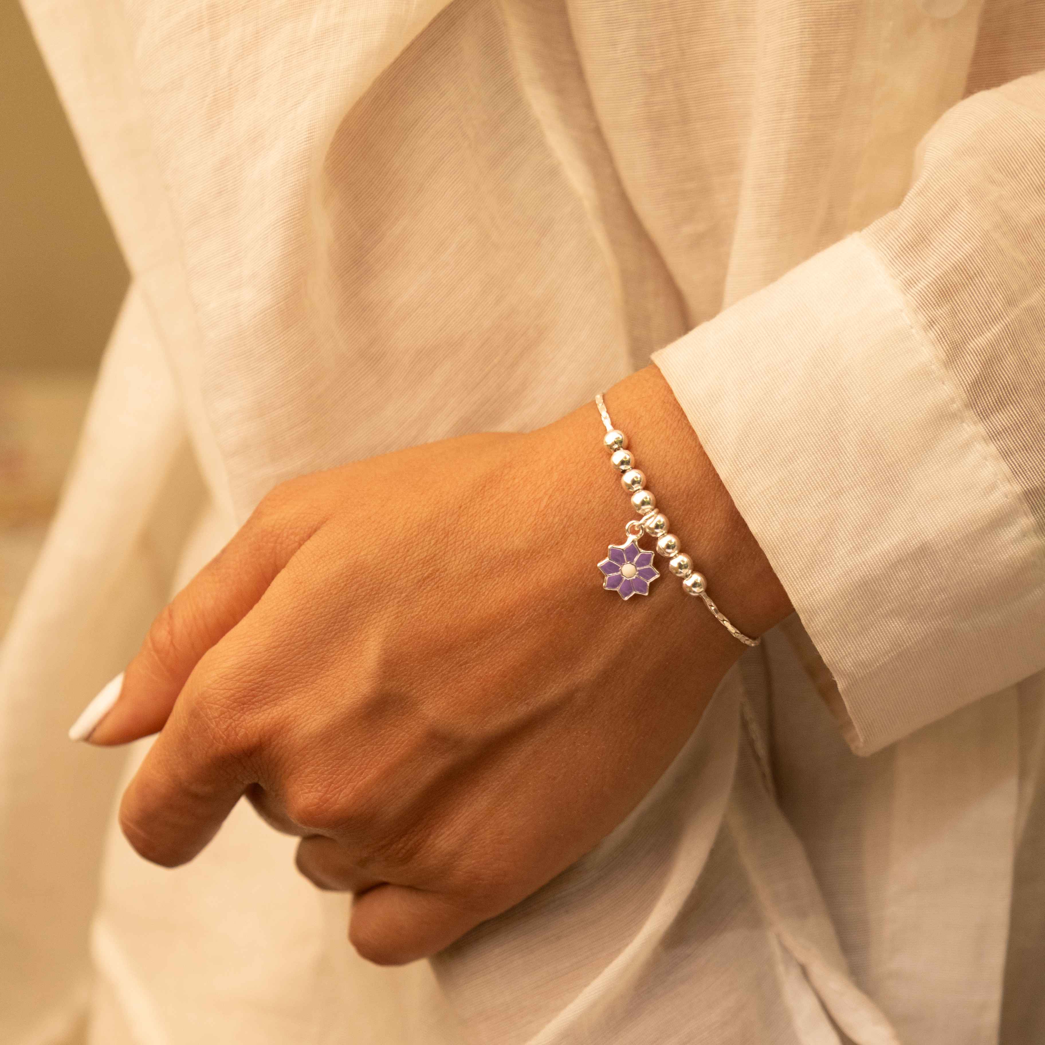 Jamuni Blossom Adjustable Bracelet