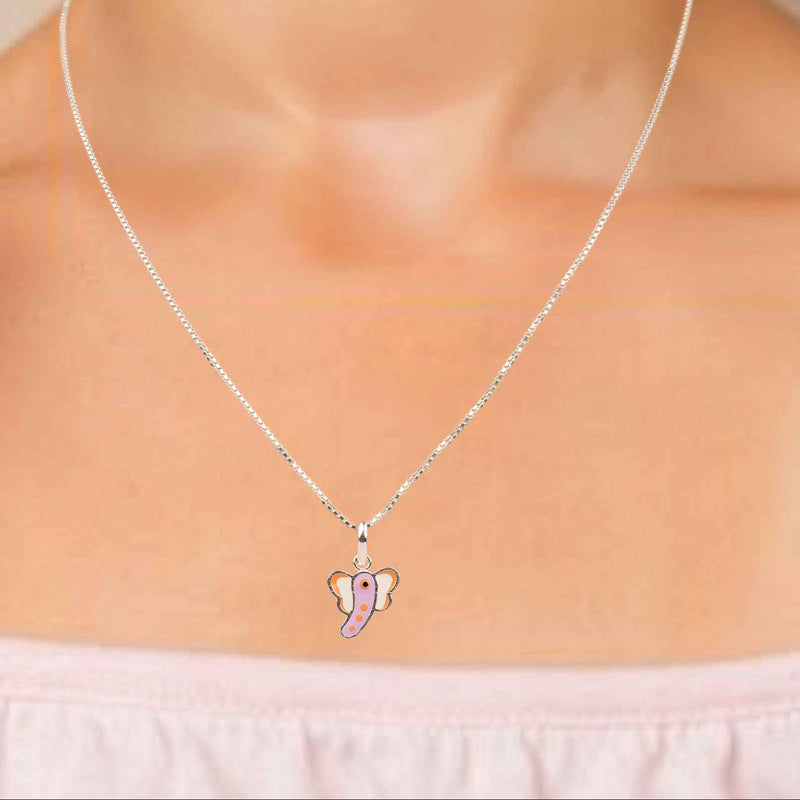 Little Purple Flutter Pendant