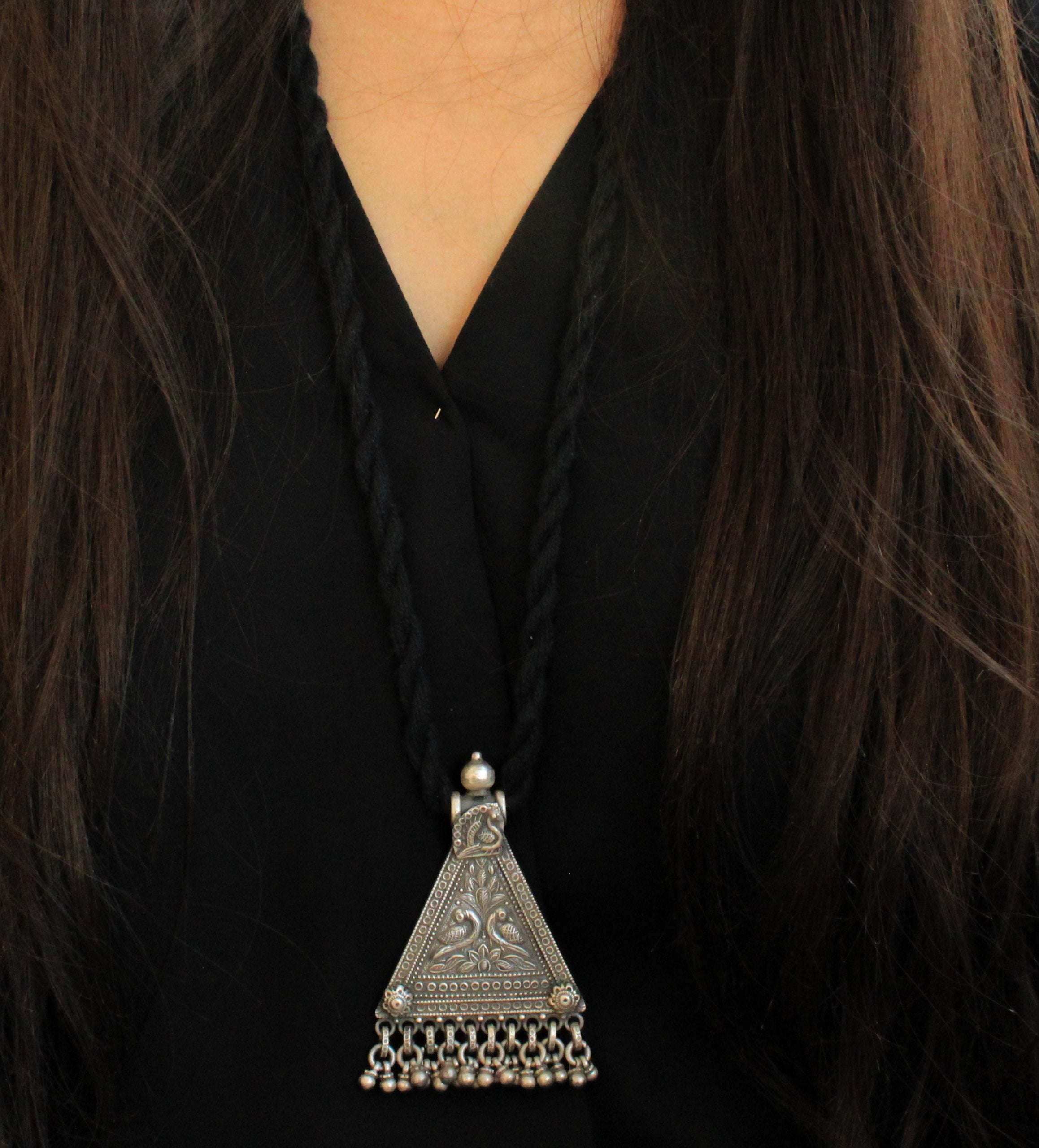 Mizoya Classic Peacock Art Pendant