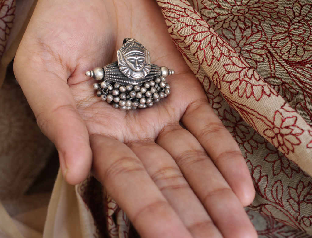 Mizoya Durga Ghunghroo Pendant