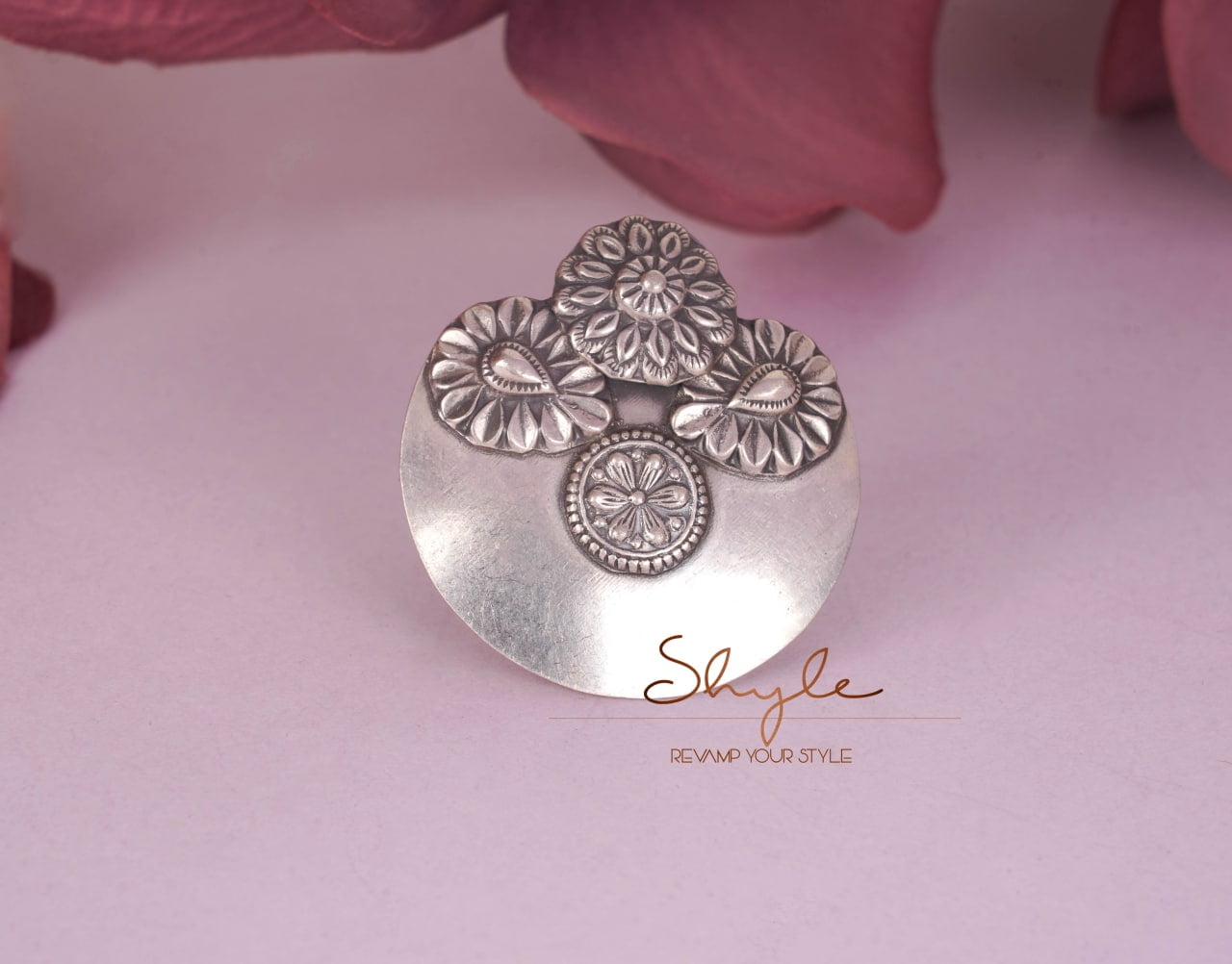 Mizoya Flora Motif Classic Ring