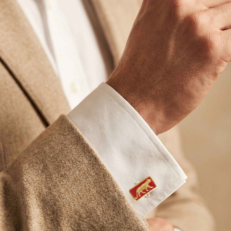 Mizoya Heritage Tiger Cufflinks